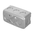 thumbnail image 2 of Metal Electrical Box Single Gang Electrical Box Deep Junction Box Metal Galvanized Electrical Box Drawn Construction, 2 of 7