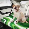 thumbnail image 5 of RMDQTR 3Pack Set of Small Pet Potty Pads Reusable Ultra-Absorbent Pet Training Pads Leak-Proof Pet Pads Deep Green Thick Lines, 5 of 7