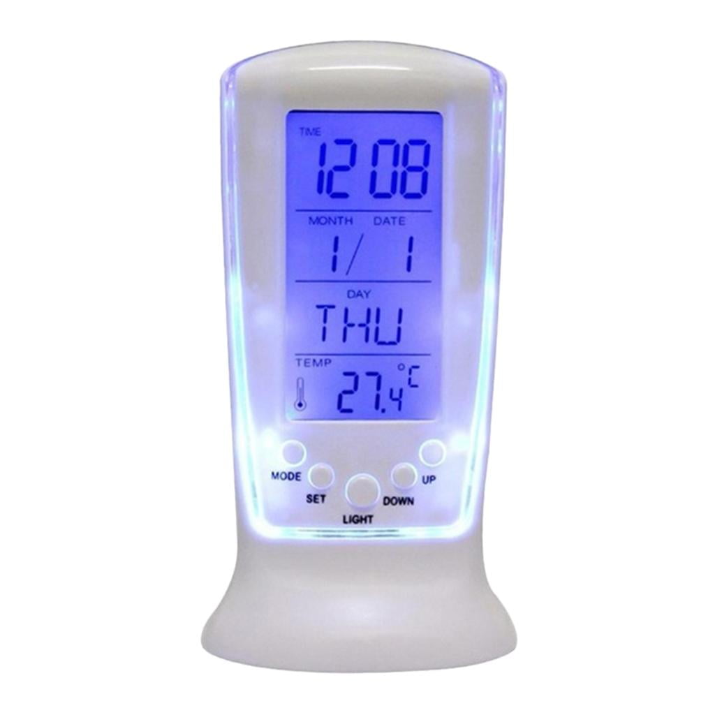 LED Digital Digital Digitaluhr Tischuhr Mit Große Ziffern Display