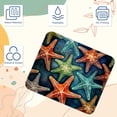 thumbnail image 3 of Starfish Square 8.3x9.8 Inch Non-Slip Rubber Bottom Printed Desk Mat Gaming Mousepad Mouse Mat for Office and Gaming, 3 of 6