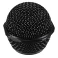 thumbnail image 1 of Rejilla de malla para micrófono Uxcell con cabeza de bola, metal negro, 1 pieza, 1 of 5