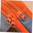 thumbnail image 4 of Raindrops Water-Resistant Orange Outdoors Arm Bag with Adjustable Strap for Secure Phone Storage, 4 of 8