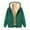 Green, variant on Jalioing Winter Full Zip Hoodies for Women Fleece Lined Thermal Hooded Jacket with Pocket Thick Warm Coat