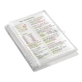 thumbnail image 1 of Cuaderno tamaño A5, 120 páginas, tapa blanda, transparente - para escribir y tomar notas., 1 of 4