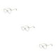 thumbnail image 3 of Sonducket Gafas de ojo de gato Anti luz azul para mujer lentes acrílicos gafas de ordenador gafas de marco grande de lujo para óptica Type4 NO4, 3 of 6