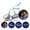 Navy Blue, variant on Darling Souvenir Custom Photo Wedding Stickers Candy Chocolate Labels 190 Pcs-Red