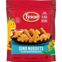 Tyson Dino Chicken Nuggets, 29 oz (Frozen, Fully Cooked)