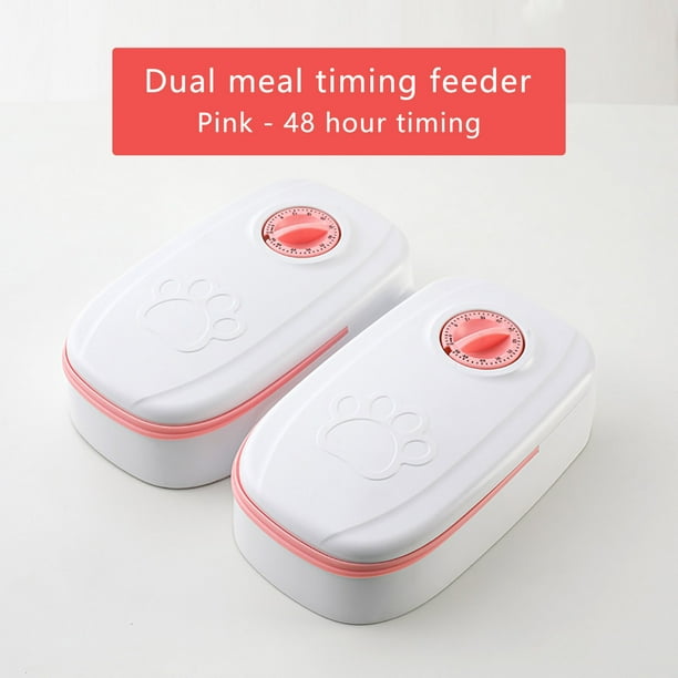 Timesealed Feeder, Pet Feeder With Timer, Timing And Control Of Dry Or