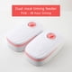 thumbnail image 1 of Comedero automático para mascotas con temporizador para gatos y perros | Dispensador de comida programable de 48 horas para comida seca o húmeda | Diseño de doble tazón con bandejas extraíbles, 1 of 3