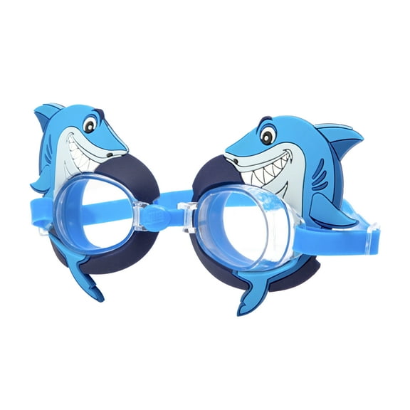 Eye Pop Swim Goggle for Children 6 Years and Up, Blue Shark, Unisex