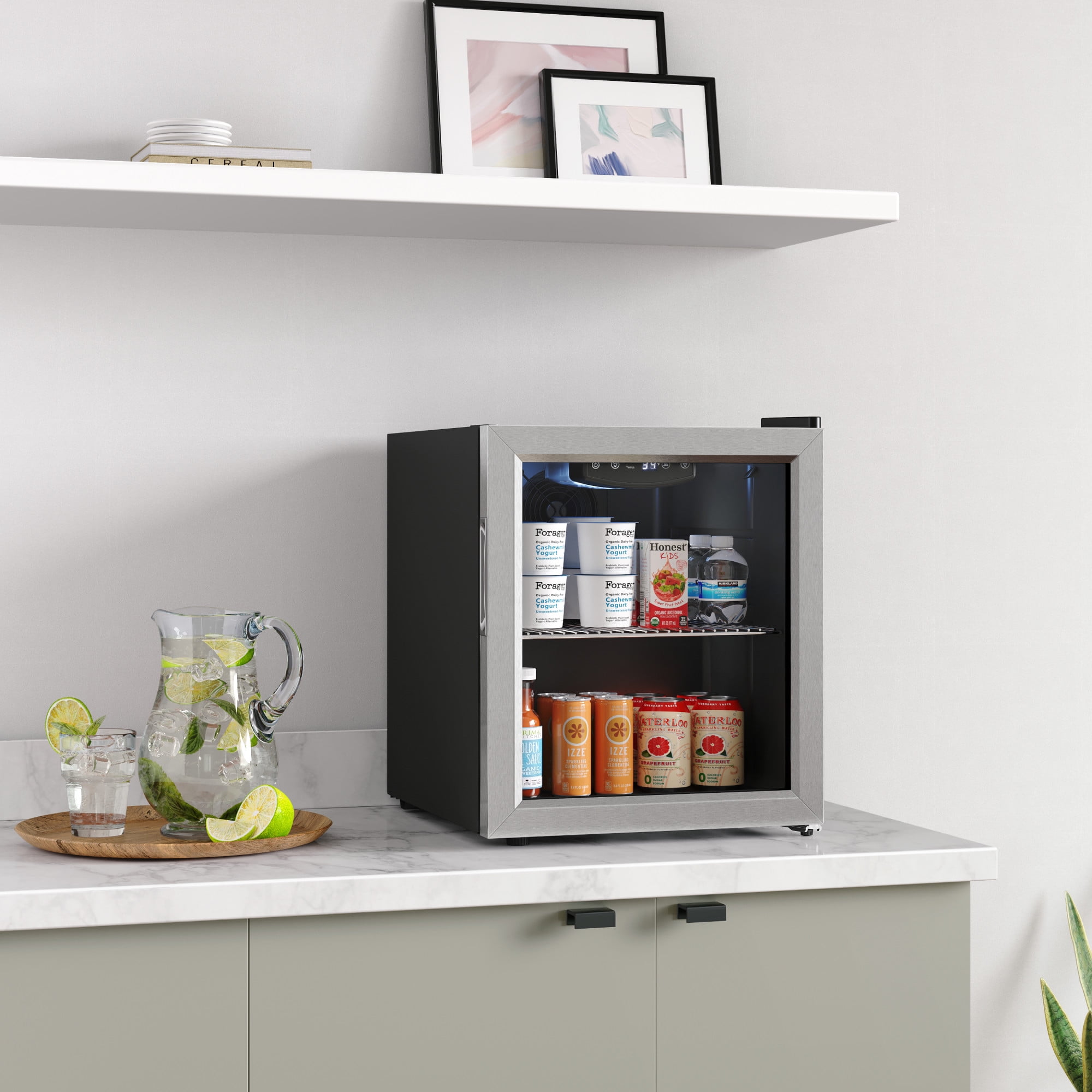 Edgestar Bwc71 18" Wide 52 Can Capacity Extreme Cool Beverage Center - Stainless Steel