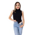 thumbnail image 3 of Pantiblusa Bocarosa con cuello de tortuga sin mangas. BOCAROSA 697DY/Top/casual, 3 of 4