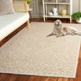 thumbnail image 3 of Safavieh Dip Dye Felicia Floral Area Rug, Light Beige/Ivory, 4' x 6', 3 of 11