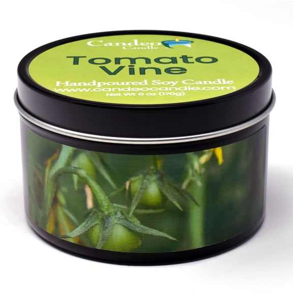 Tomato Vine, 6oz Soy Candle Tin
