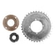 thumbnail image 2 of Conector de la rueda dentada de bicicleta, piezas modificadas bicicleta 32t 410 kit de sótbelo de cadena de acero para scooters para reparador, 2 of 7