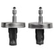 thumbnail image 2 of 2pcs Universal Toilet Lid Hinges Fittings Quick Release Cover Hinge Screw 2pcs Universal Toilet Lid Hinges Fittings Quick Releas, 2 of 10
