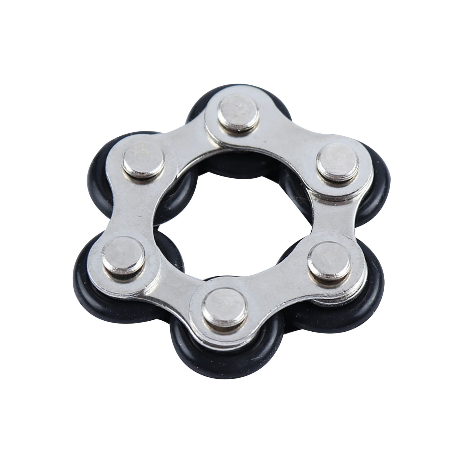 Fidget Bike Chain Ring Finger Spinner Stress Relief ADHD Sensory Autism Toys 