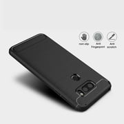 For LG V30 Case, Heavy-Duty Shockproof Protective Case Armor Guard Shield, Shock Adsorption, Drop Protection [Black]