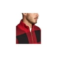 thumbnail image 3 of WEATHERPROOF VINTAGE Mens Red Long Sleeve Quarter-Zip Sweater M, 3 of 4
