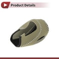 thumbnail image 4 of Cubierta de pomo de cambio de marcha antideslizante Unique Bargains para automóvil, protector de manija de cambio para Buick Envision 15-20, negro y beige, 4 of 6