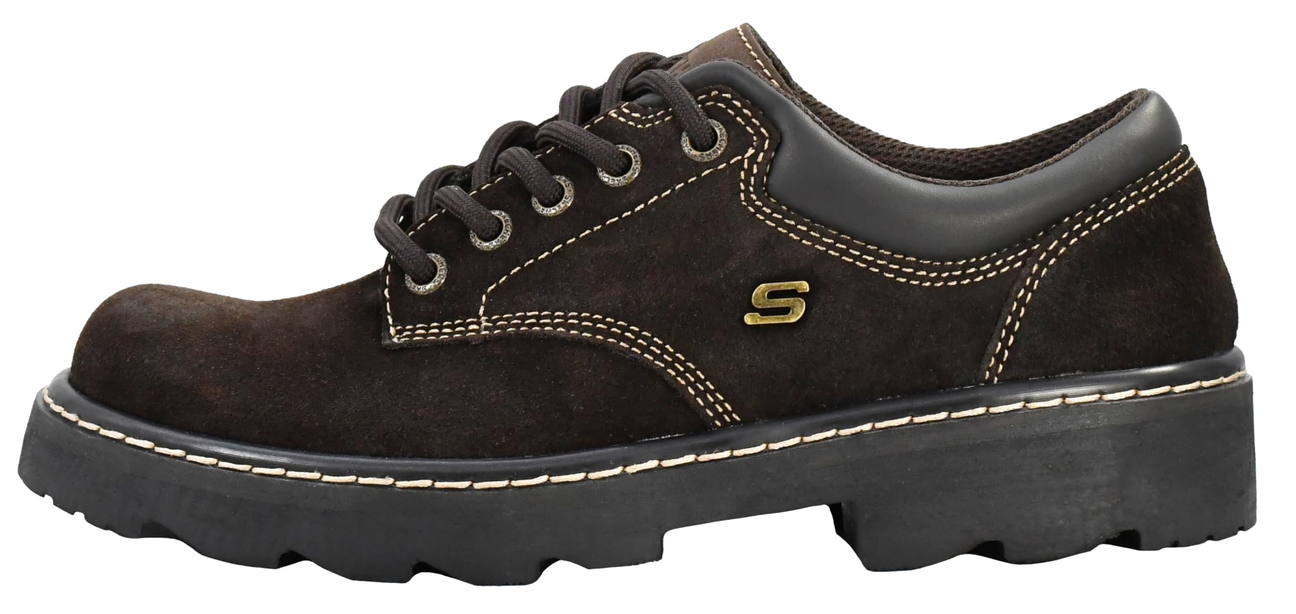Skechers WomenCasual Shoes Parties-Mate Oxford Formal Shoes Cushioned Insole Flexible Outsole Padded Collar Leather Lace Up