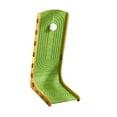 thumbnail image 2 of Runquan Felt Cat Scratcher with Hanging Ball Vertical Portable Space Saving Furniture Protector Large Scratching Board Scratch Post green, 2 of 8