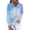 Multicolor 3, variant on QASIEATN Womens Long Sleeve Tops Casual Loose Fit Tie Dye Shirts Trendy Mesh Button Down Collared Business Work Blouse