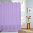 thumbnail image 4 of Violet Purple Shower Curtains for Bathroom, Farmhouse Solid Purple Color Modern Art Waterproof Fabric Shower Curtain, Decorative Bathroom Curtain for Bathtub, 36"x72" , No Hooks Included, 4 of 9