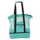 thumbnail image 1 of Bolsa de viaje de gran capacidad, portátil, de malla, con bolsillo lateral, para gimnasio, deportes, hogar, color verde, 1 of 14