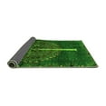 thumbnail image 2 of Ahgly Company Indoor Rectangle Abstract Green Modern Area Rugs, 4' x 6', 2 of 4