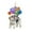Multi-color-z, variant on PAVEOS Balloons Decoration on Clearance Car Cute Dog Hanging Ornament with-hanging Ornament Decors 2D Effect Multi-color-z