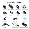 thumbnail image 5 of SJCAM C300 Vlogging Combo, 4K Pocket Action Camera,7Hour Power,6-Axis Stabilization,Dual-Touch Screen 154° Wide FOV Video Body Camera,Waterproof,for Vlogging YouTube Creators,Black, 5 of 9