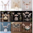 thumbnail image 2 of Tiara china con palo para el pelo largo, accesorios para el pelo de mujer, horquillas de flores de cristal y perlas, juego de joyas para el pelo Hanfu hecho a mano, 2 of 5