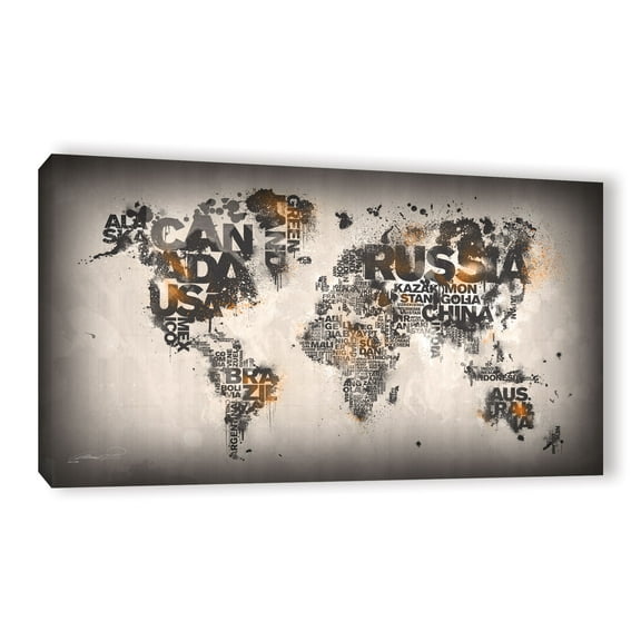 Minimal II' Gallery wrapped Canvas Art Print