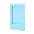 thumbnail image 1 of Photo Frame, Decorative ABS PP Rectangle Stand Photo Frame Classical Reusable  For Bedroom Sky Blue, 1 of 8