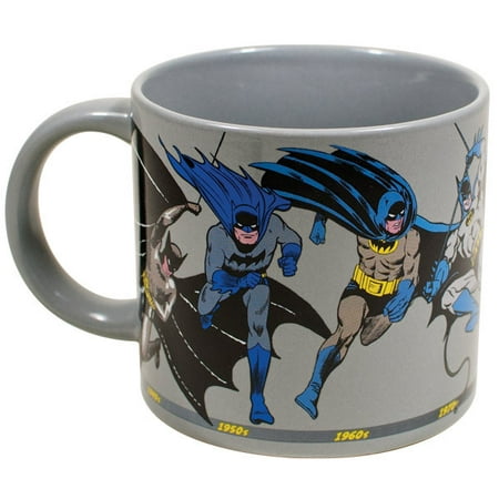 Through The Years Batman Mug