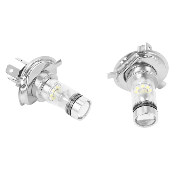 2Pcs Led H4 Hb2 9003 Bulb 100W 20Led Car Fog Light Lamp Headlights 6000K White