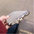 thumbnail image 5 of Compatible with iPhone 12 Pro Diamond Case Cute Bling Glitter Rhinestone Crystal Shiny Sparkle Protective Cover with Electroplate Plating Bumper Luxury Fashion Protection Case 6.1 inch Silver, 5 of 8