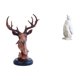 thumbnail image 1 of Figura de cabeza de ciervo,Adorno de cabeza de ciervo,estatua de animal decorativa,Figura de cabeza de ciervo para decoración de mesa creativa,Escultura de pingüino,Escultura de pingüino, 1 of 8