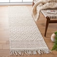 thumbnail image 2 of SAFAVIEH Natura Cordelia Southwestern Wool Runner Rug, Ivory/Pink, 2'3" x 6', 2 of 9