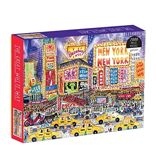 Galison Michael Storrings The Great White Way 2000 Piece Puz Galison Galison