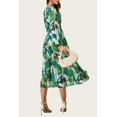 thumbnail image 6 of PRETTYGARDEN Women's Spring Floral Midi Dress Casual Fall V Neck Long Sleeve Flowy Beach Wedding Guest Vacation Dresses, 6 of 7