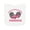 AA-White, variant on Inktastic Daddy's Racing Princess Pink Race Car Baby Terry Cloth Bib