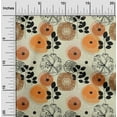 thumbnail image 2 of oneOone Cotton Flex Light Green Fabric Watercolor Floral Sewing Fabric By The Yard Printed Diy Clothing Sewing Supplies 40 Inch Wide, 2 of 5