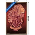 thumbnail image 3 of The Wizarding World: Harry Potter - Gryffindor Lion Crest Wall Poster, 22.375" x 34", Framed, 3 of 3