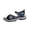 Blue, variant on Women's Large Size Roman Sports Sandals Adjustable Strap -On Open Toe Summer Beach Casual Comfort Shoes