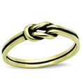 thumbnail image 1 of Bague en Acier Inoxydable IP Gold pour Femmes Sans Stone - Taille 10, 1 of 1