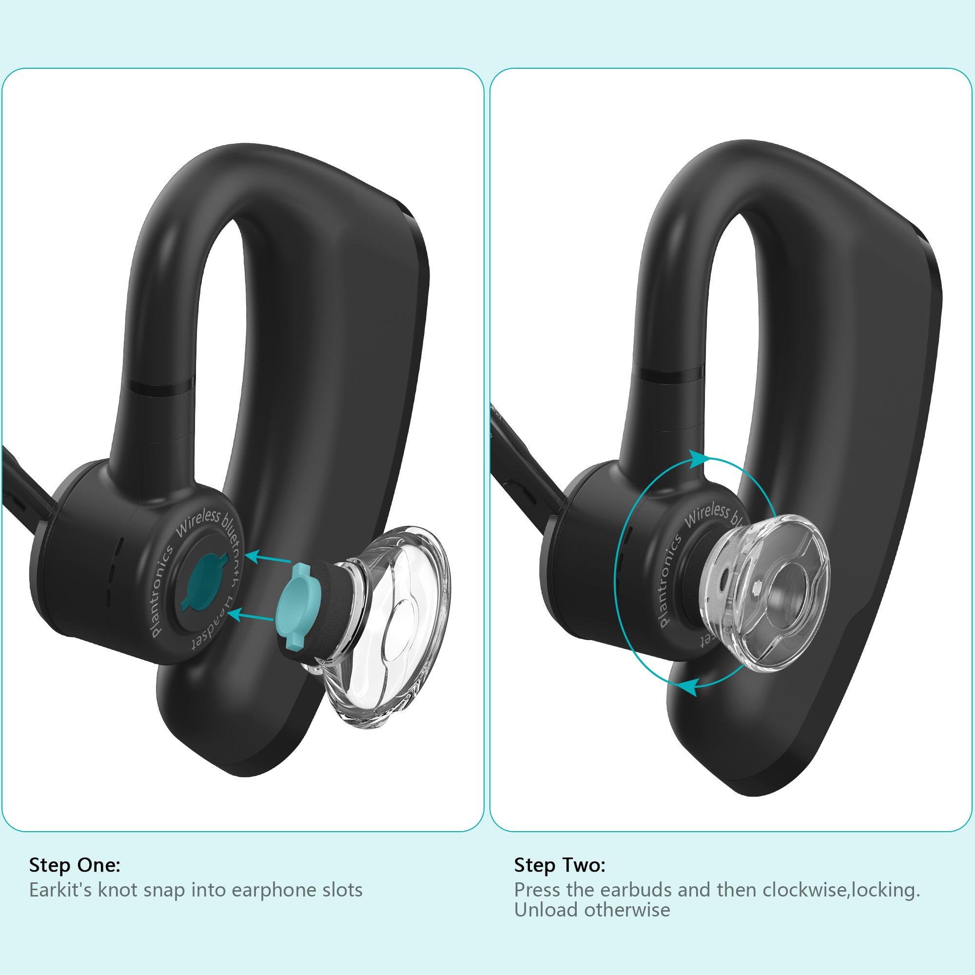Voyager Legend Eartips Replacement for Plantronics 5200 Earbuds Ear Tips Eargels Foams for Plantronics Voyager Legend Pro Headset Small Walmart