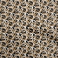 thumbnail image 1 of oneOone Cotton Flex Light Brown Fabric Abstracts Craft Projects Decor Fabric Printed By The Yard 40 Inch Wide, 1 of 5