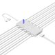 thumbnail image 1 of Divisor RGB Direccionable SATA Powe 4Pin PWM 3Pin 5V ARGB para Caja PC Rojo, 1 of 9